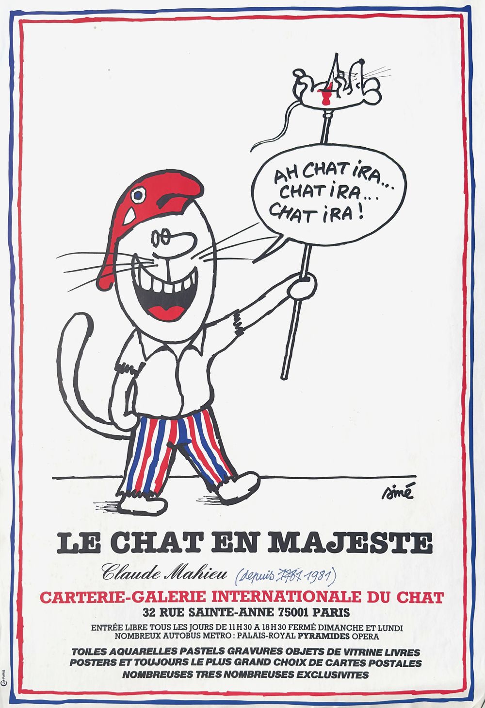 Le chat en majesté