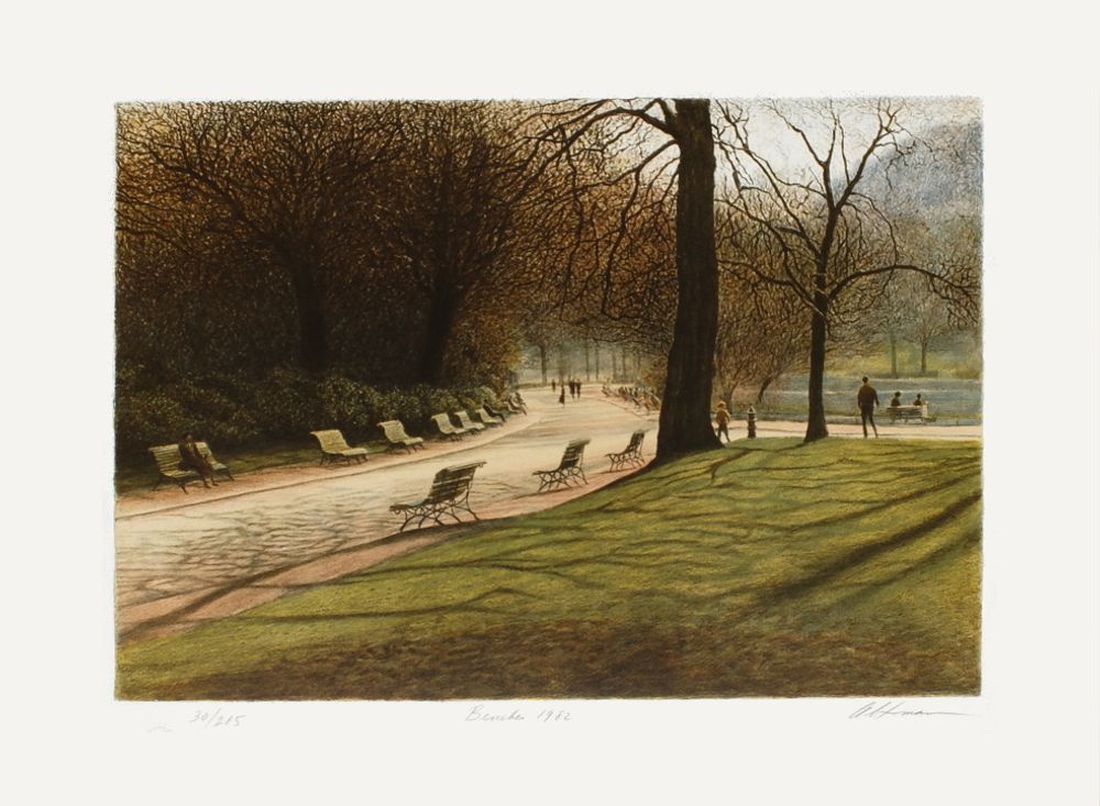 Paris Montsouris Park - Benches