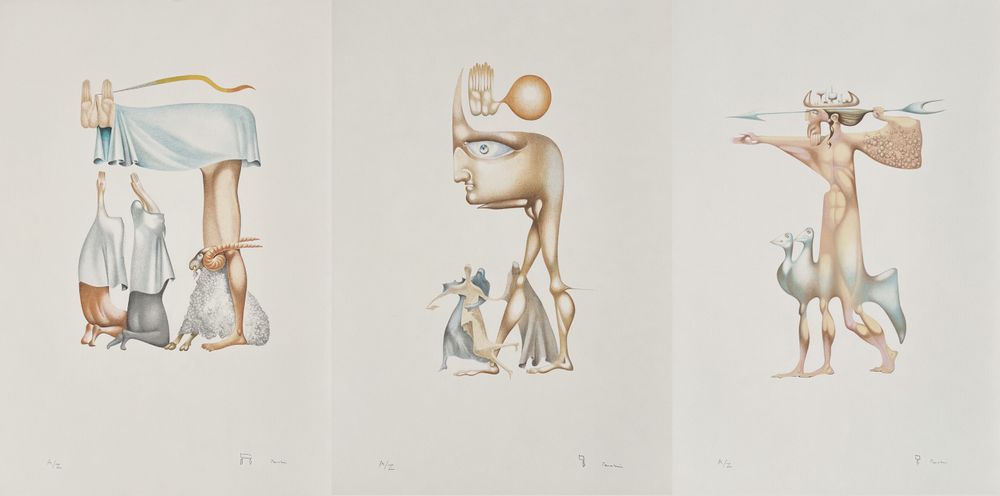 L'alphabet (complete set of 22) — vue 4