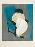 Femme à la grande robe blanche