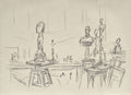 Sculptures dans l'atelier IV