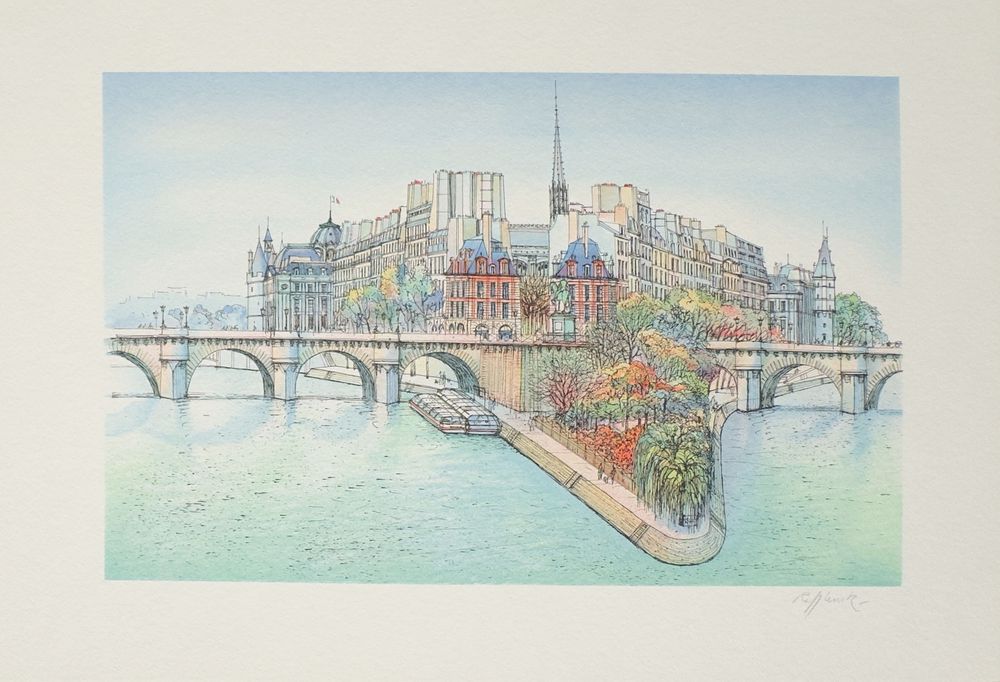 Paris, la Seine et le Vert-Galant