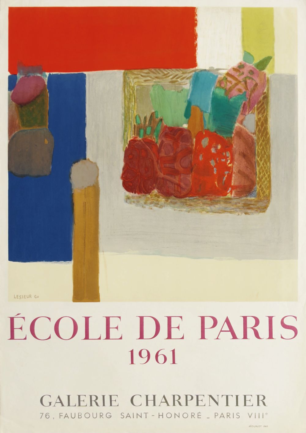 Expo 61 - Galerie Charpentier - Ecole de Paris 1961