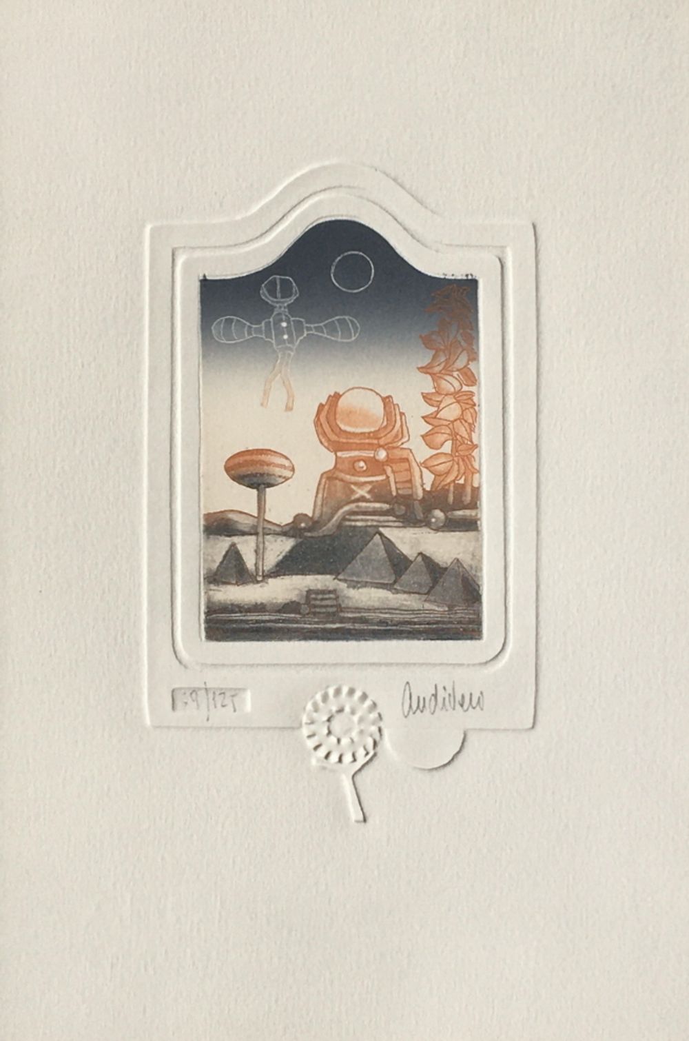 Paysage cosmique XVIII