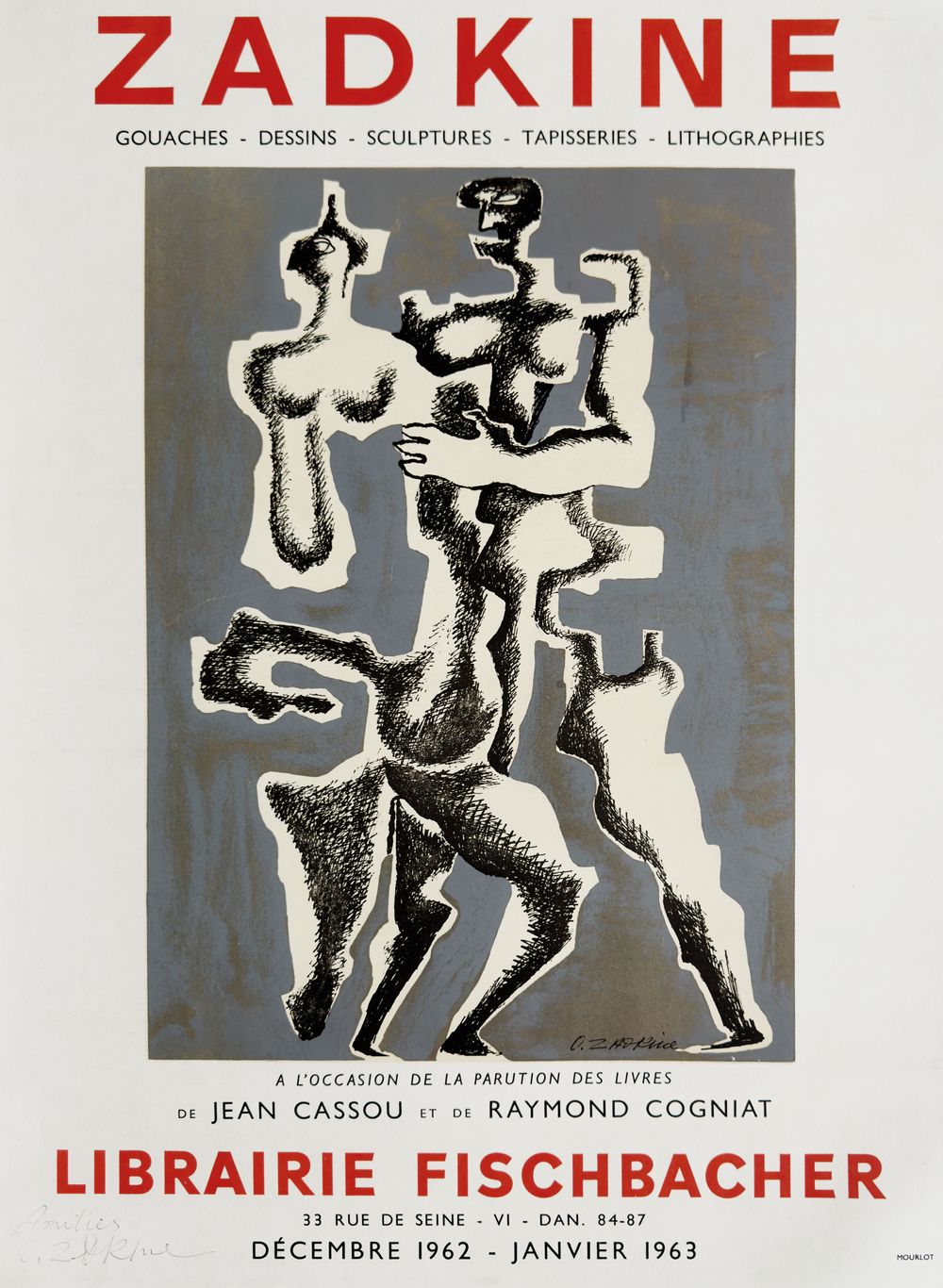 Expo 63 - Librairie Fischbacher (signed)