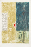 Composition triangle rouge