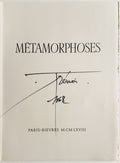 Métamorphoses - 20 gravures in texte + suite