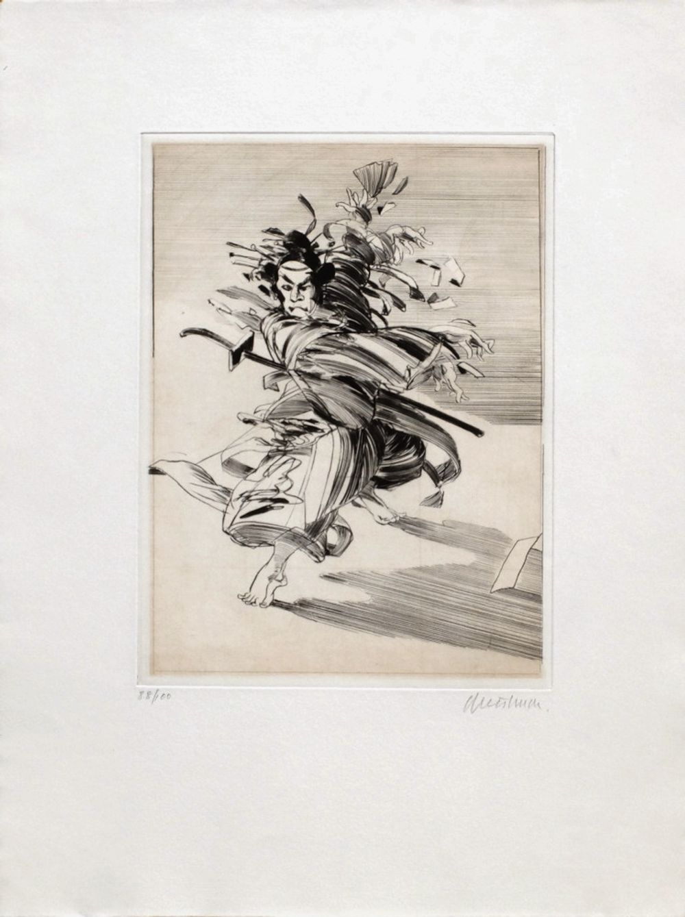 Danseur de kabuki