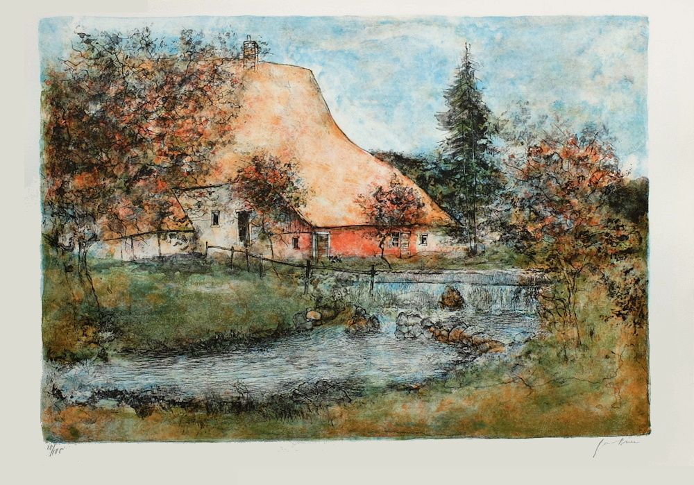 Grande ferme de montagne