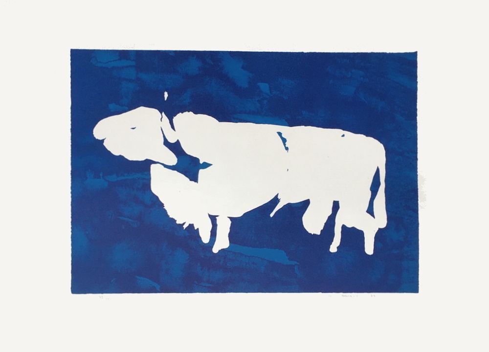 The bull of cúailnge (blue)