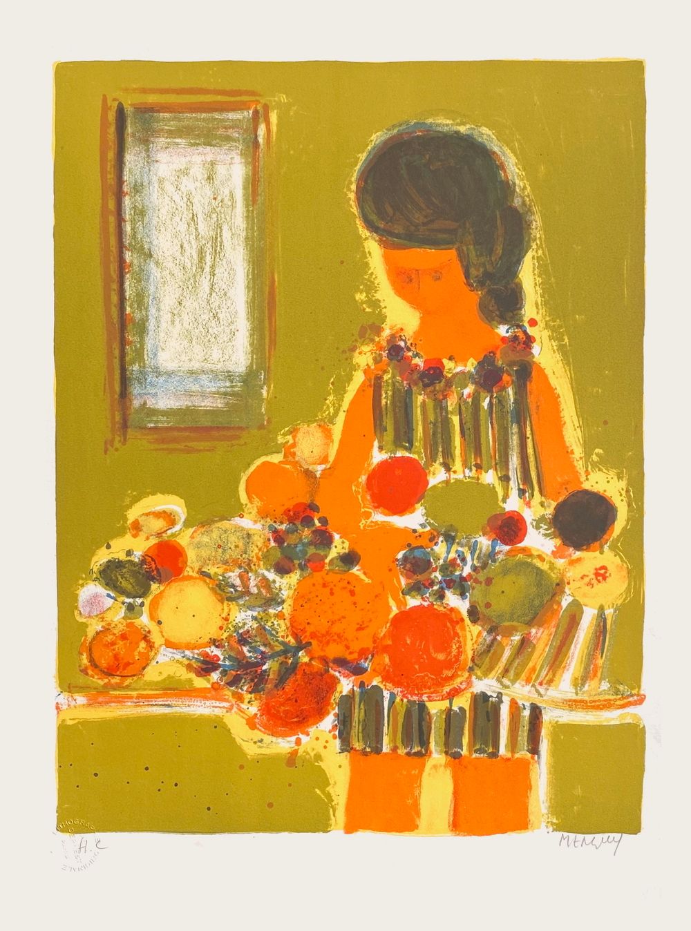 1970 - Vendeuse de fruits