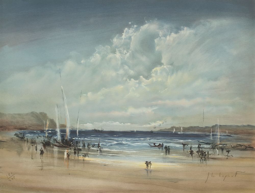 Sur la plage
