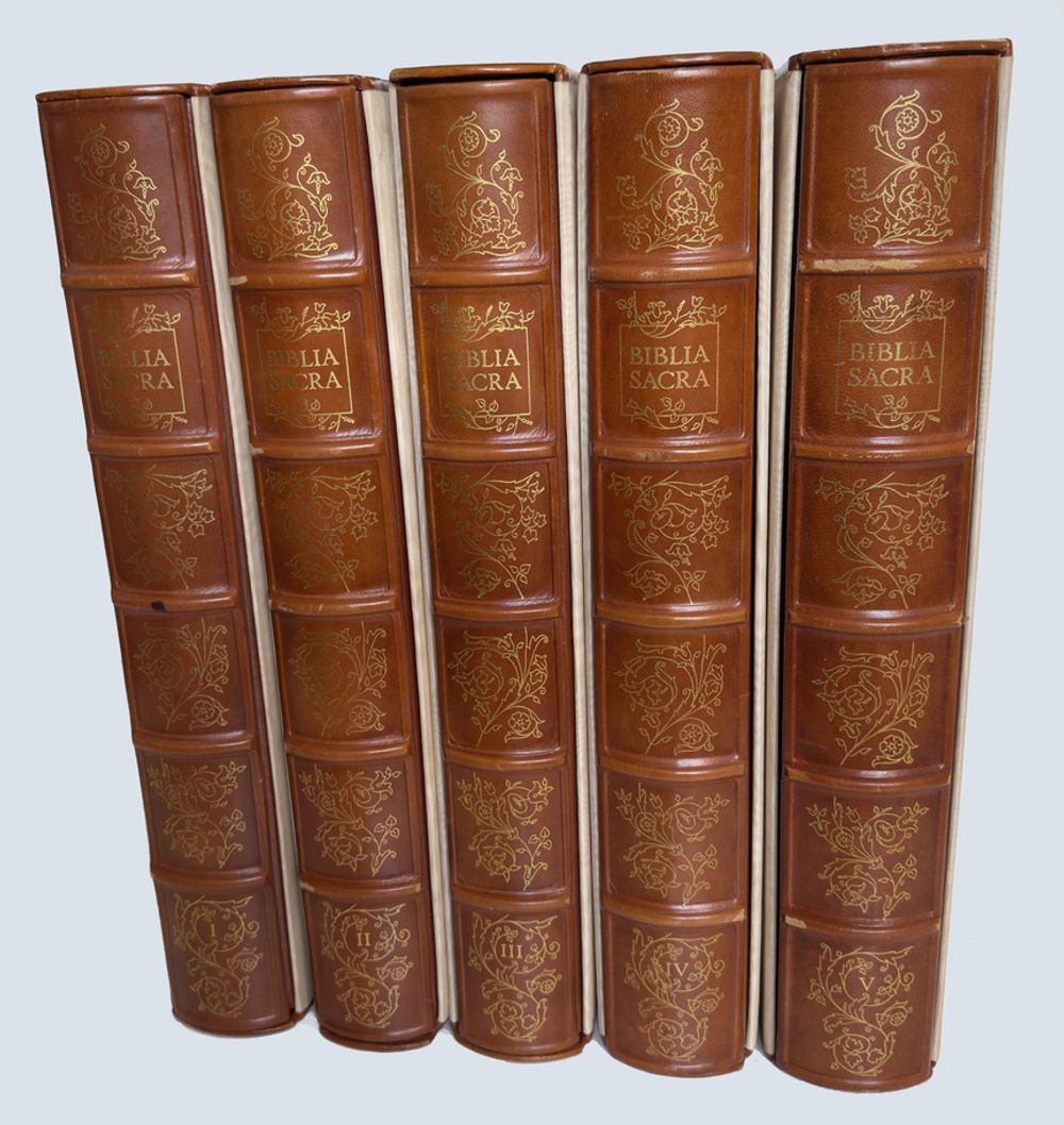 Biblia Sacra - Complet set of 5 volumes