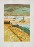 Barques échouées sur la plage