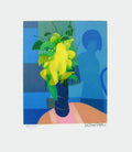 Vase bleu