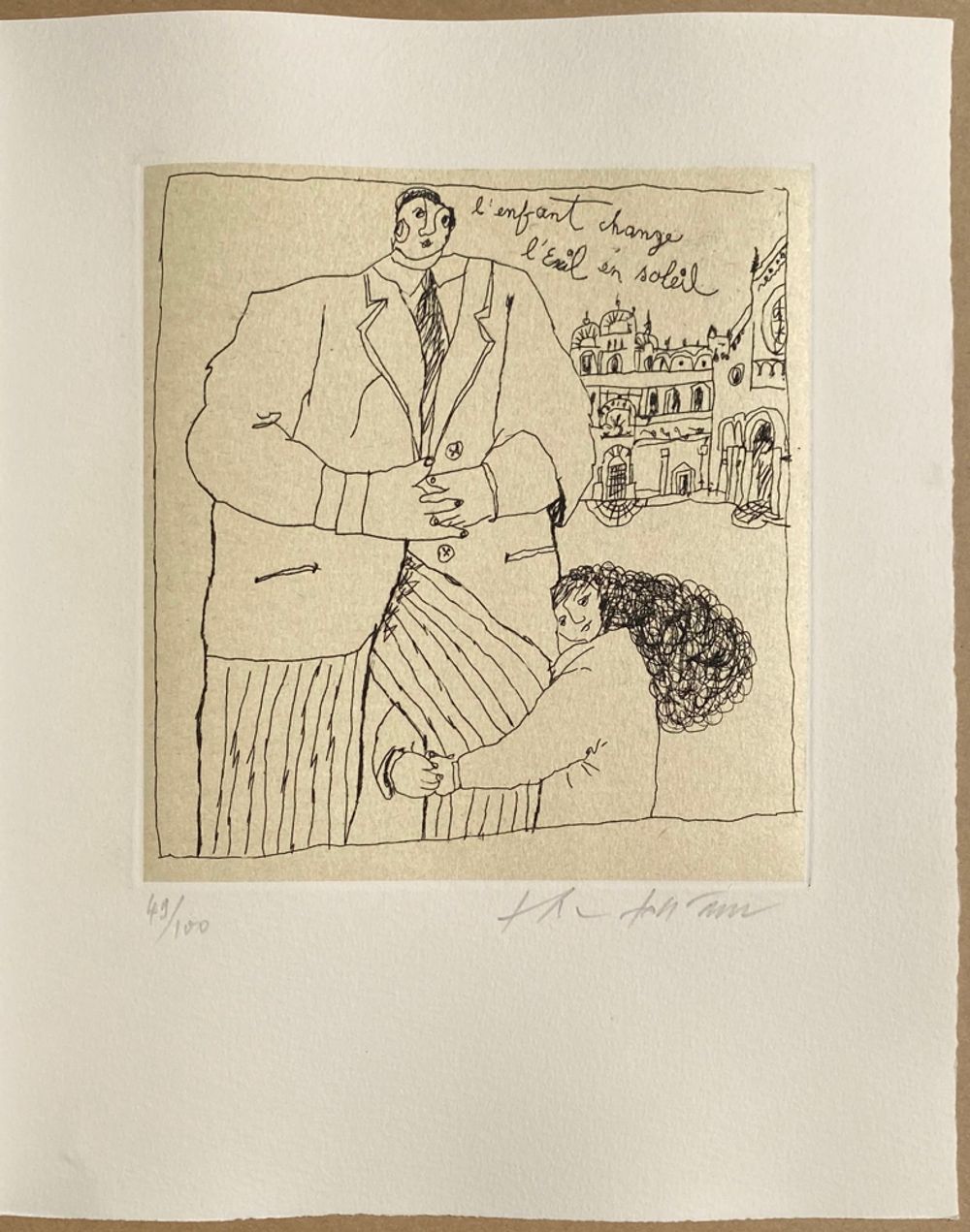 Gouttes d'ombre sur la peau des jours (6 gravures) — vue 6