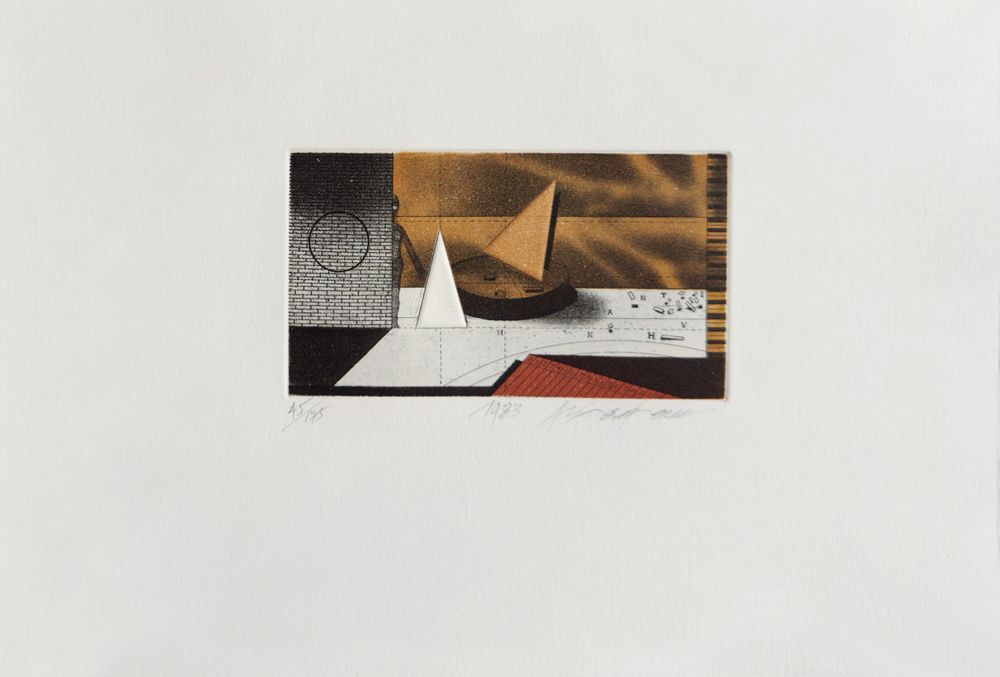 Predelles - 6 gravures signées - Texte de Roberto Sanesi — vue 4