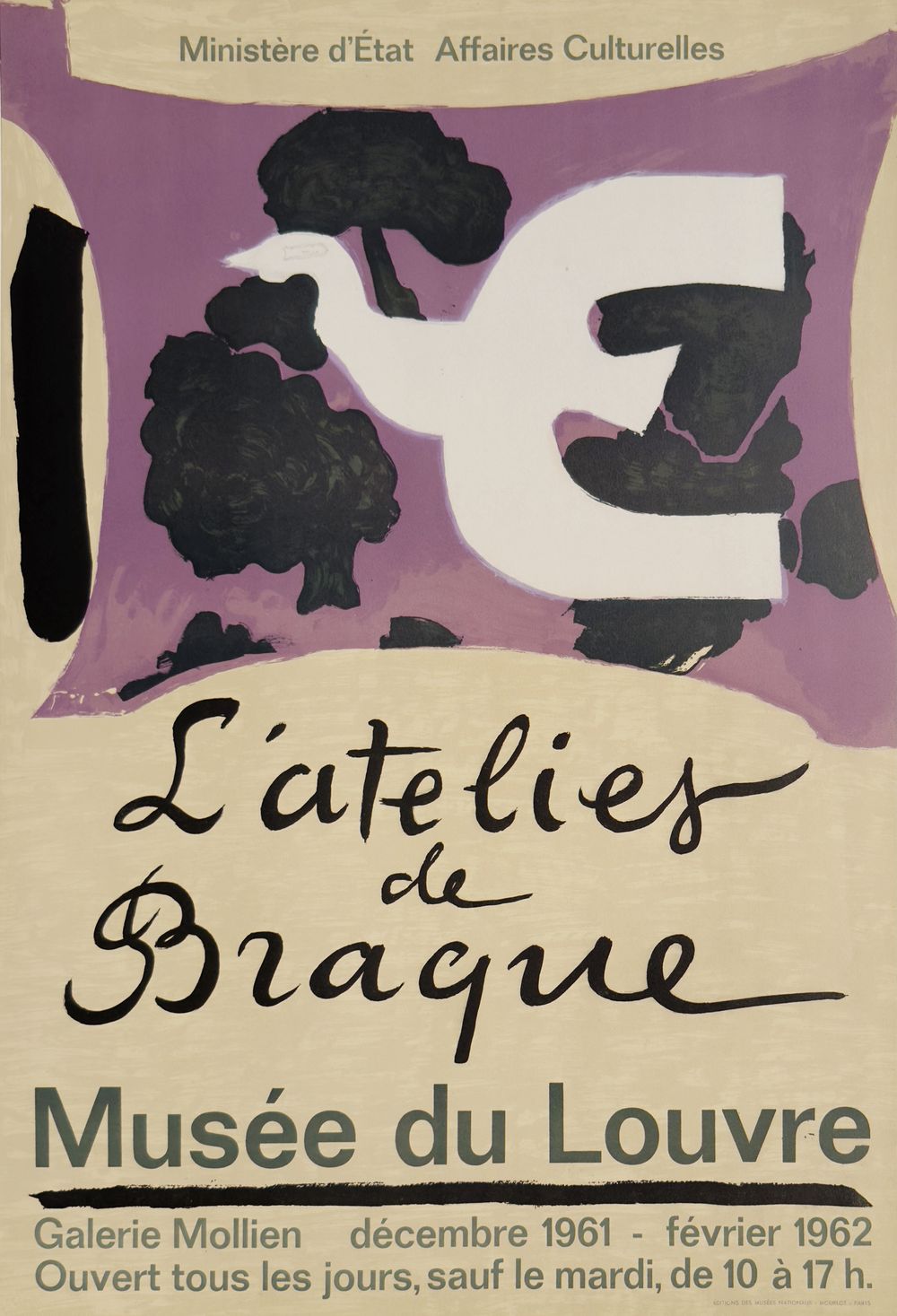 Expo 62 - L'atelier de Braque Musée du Louvre