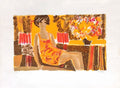 Femme au canapé