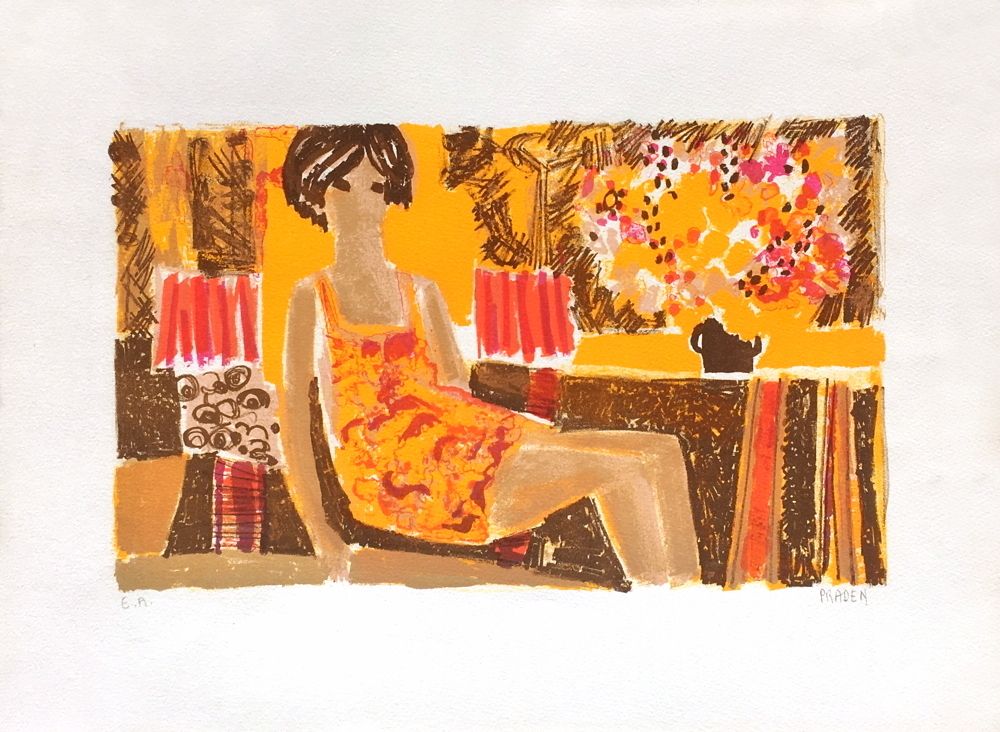 Femme au canapé