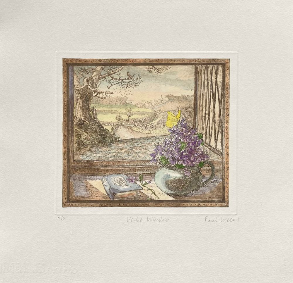 Violet window