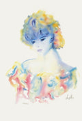 Jeune fille de profil II