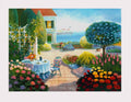 Seafront garden