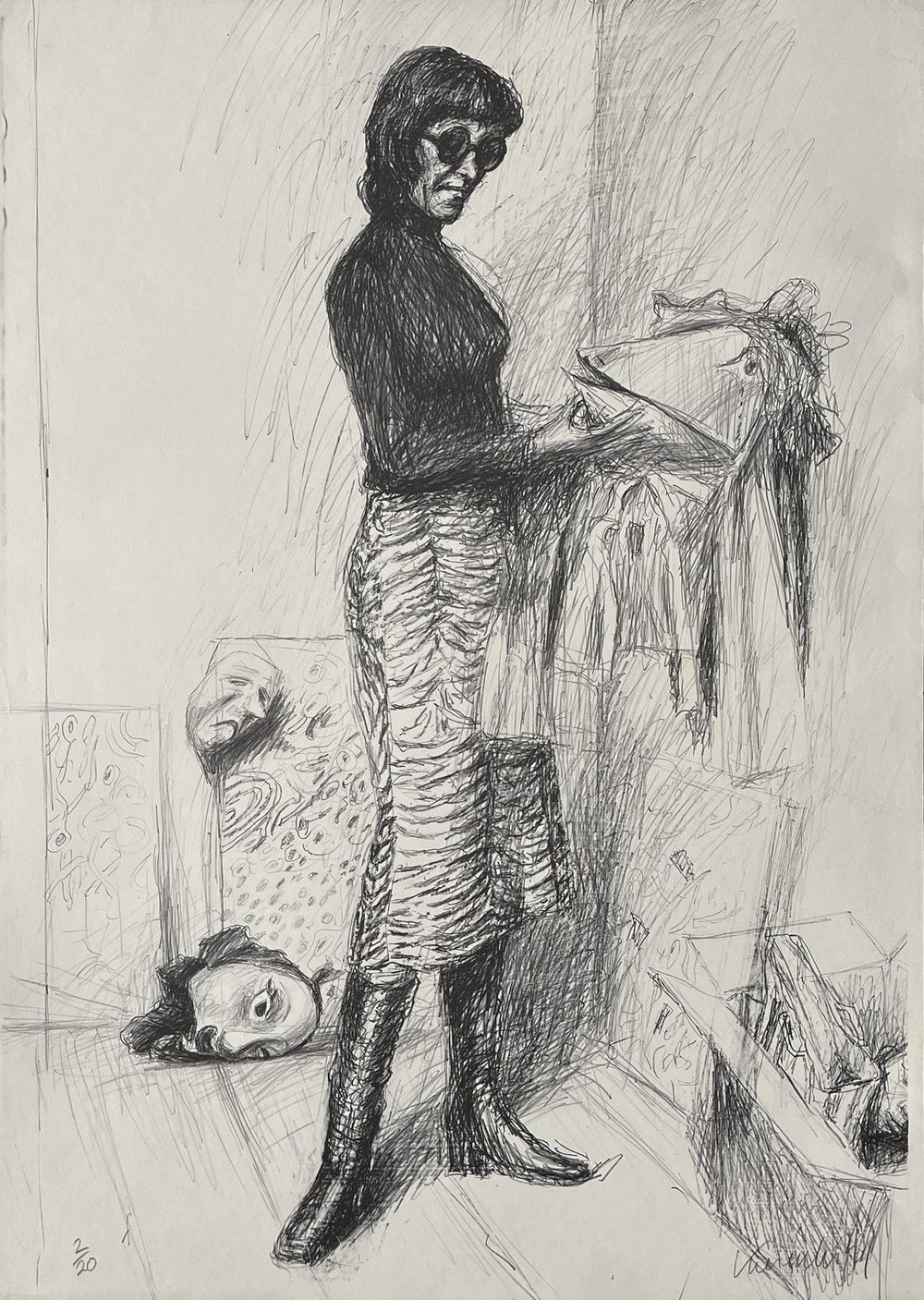 Inès aux masques
