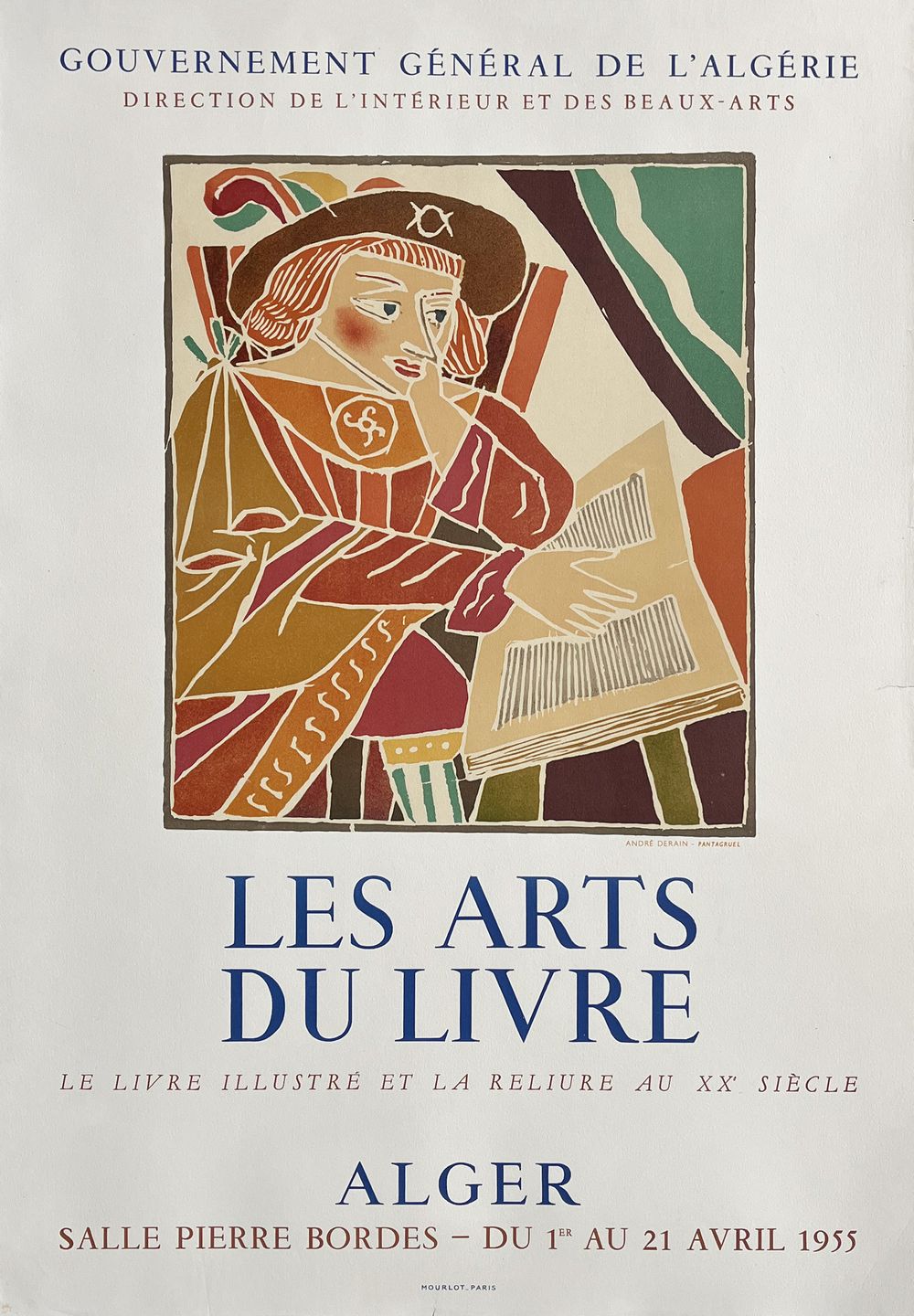 Expo 55 - Les Arts du Livre - Alger