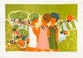 1970 - Trois femmes dans un paysage