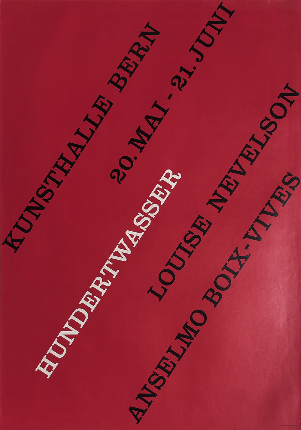 Expo 64 - Kunsthalle Bern