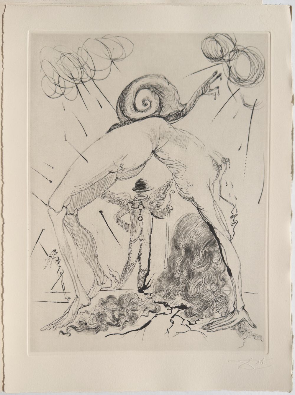 Poèmes secrets d'Apollinaire (with suite of etchings) — vue 9