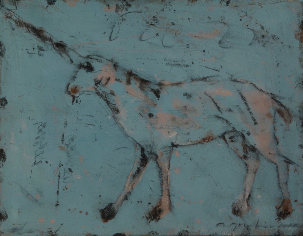 Licorne bleue