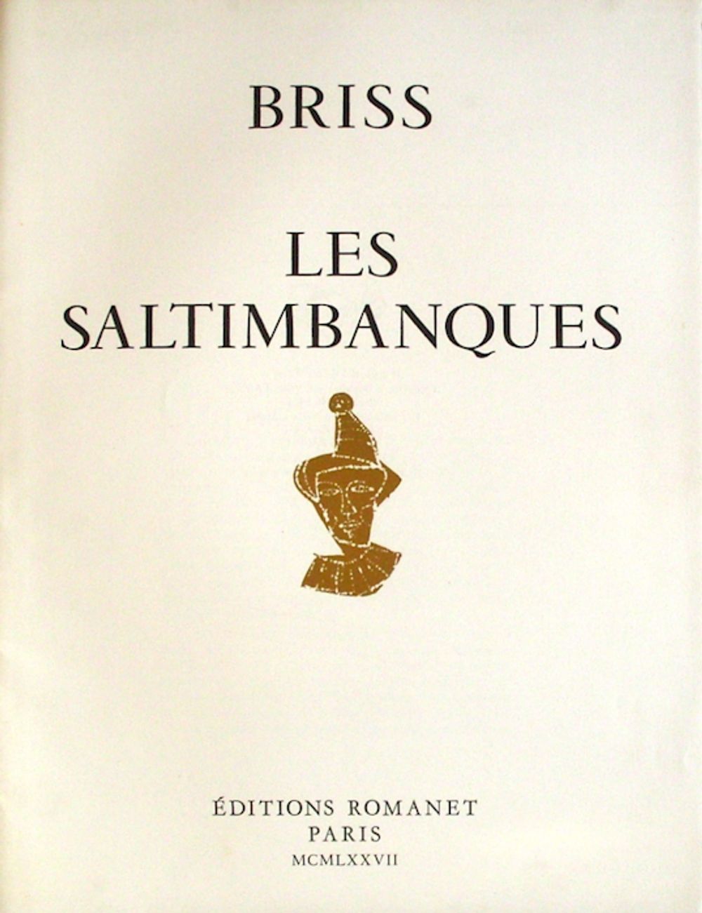 Les saltimbanques (portfolio of 8 lithographs)