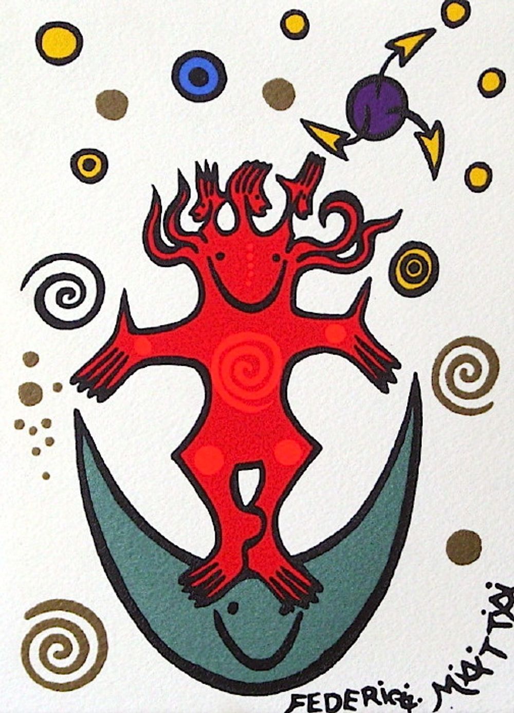 Personnage rouge