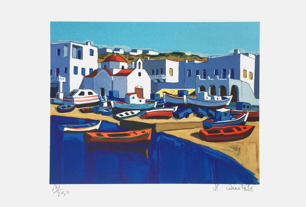 Mykonos : le port
