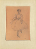 Pastels et dessins - Etude de danseuse