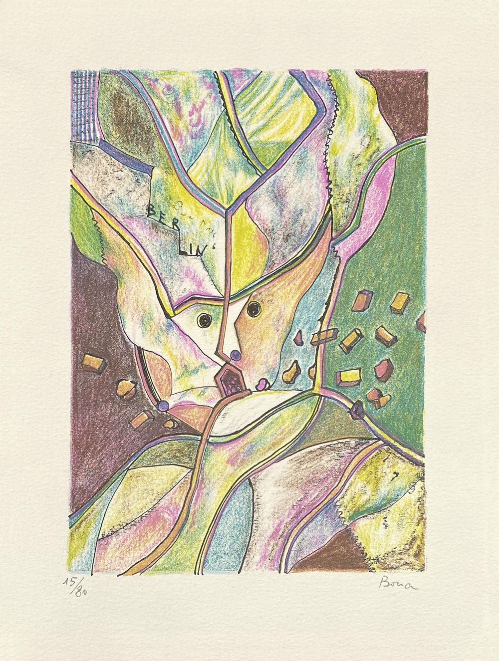Variations citadines (4 lithographies signées) — vue 4