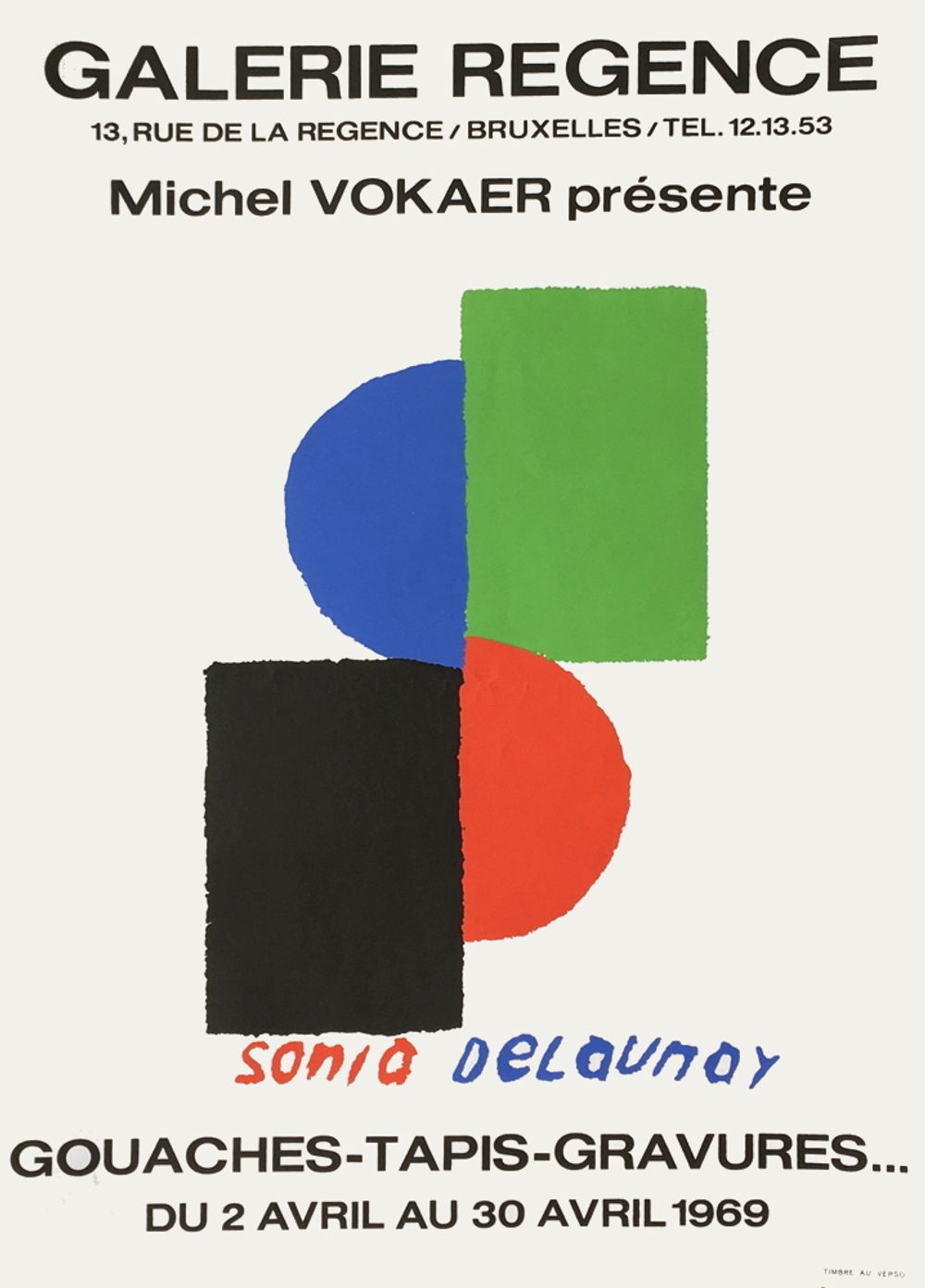 Expo 69 - Galerie Régence - Bruxelles