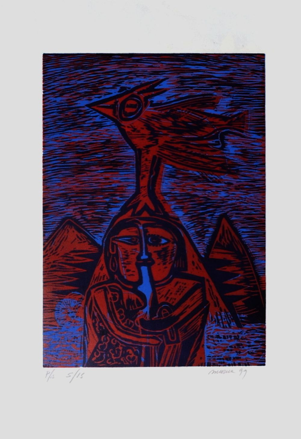 Lucila et l'oiseau