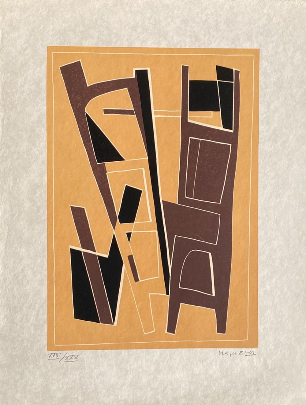 La Magnanerie de La Ferrage (6 linogravures) — vue 6