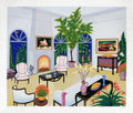 Interior with Monet and Gauguin