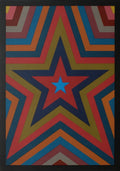 Five Pointed Star with Color Bands (Barcelona)