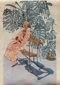 Lilette à la chaise de Gaudi I