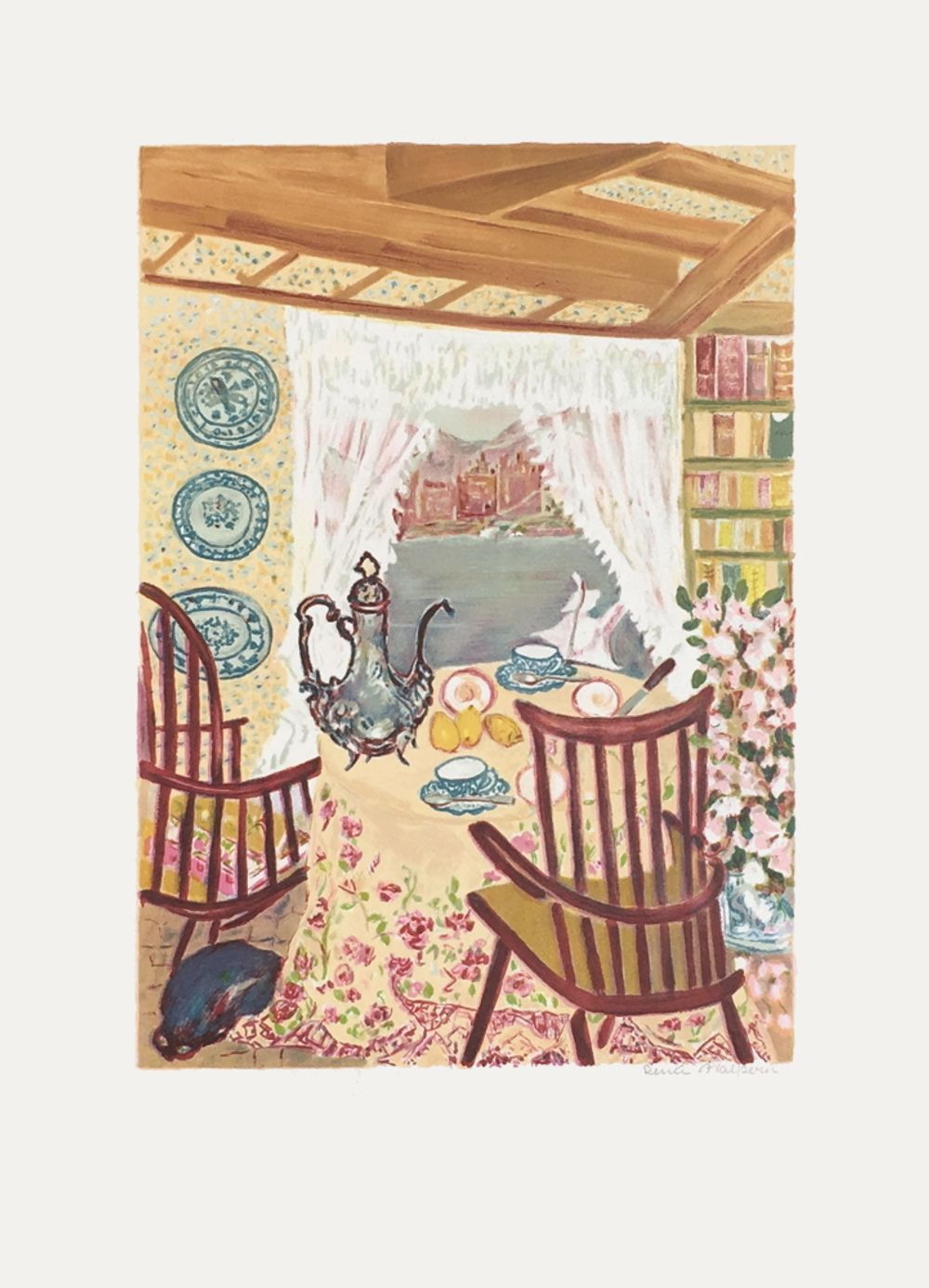 Intérieur de chalet