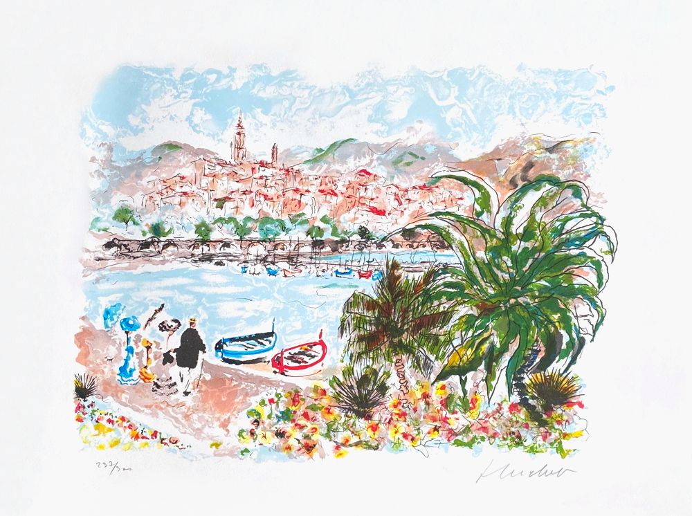 Vue de Menton