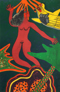 1983 - Femme et oiseau des iles III