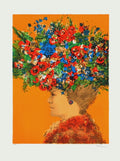 Chapeau fleuri