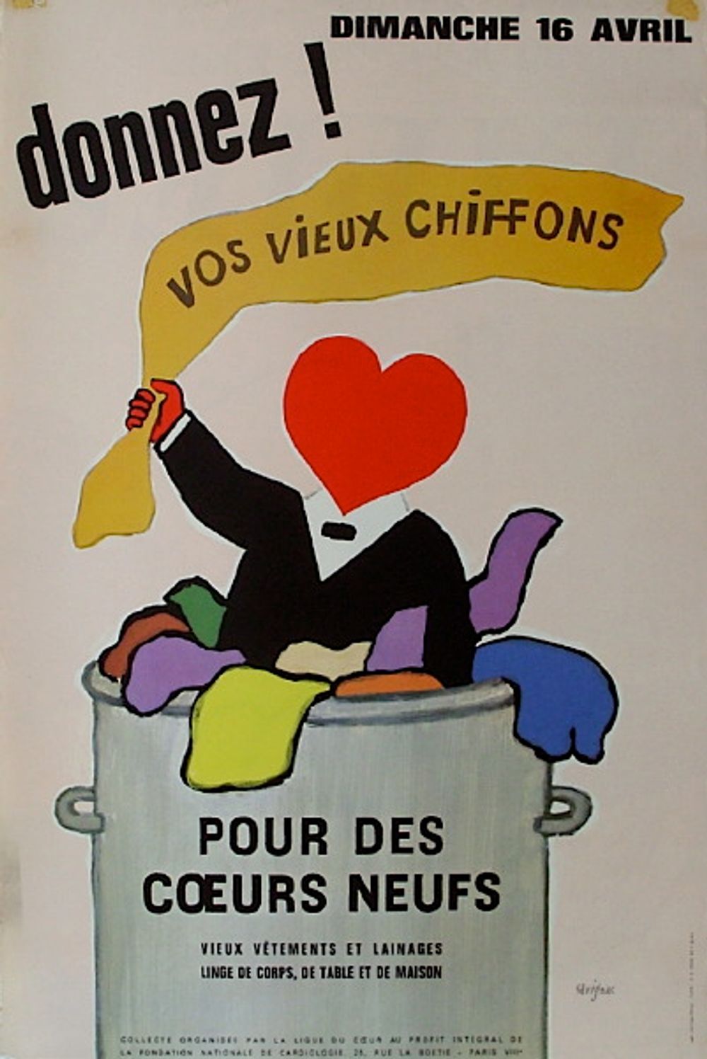 Donnez vos vieux chiffons