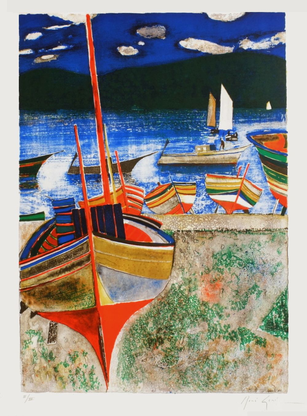Le mât rouge